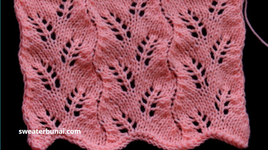 Ladies Cardigan Lace Knitting Sweater Design