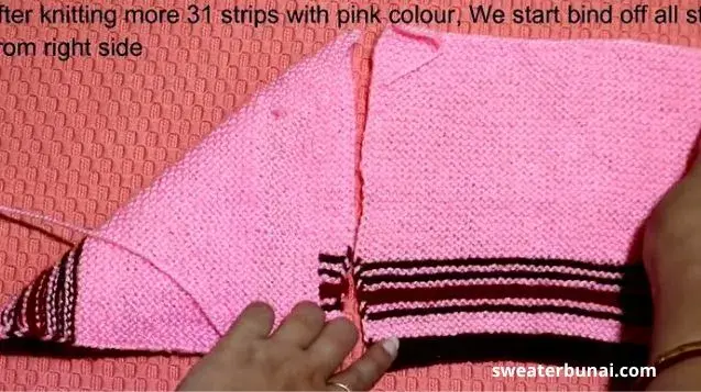 How to sew मोजे त्रिभुज के आकार में मोडें.