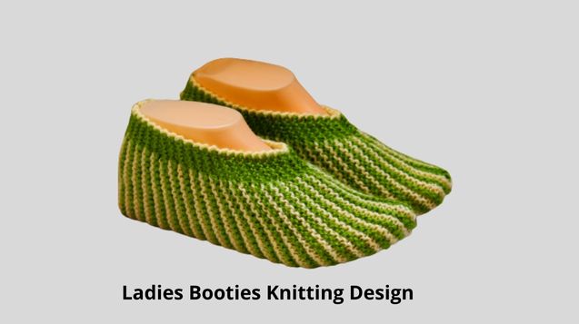 Ladies Booties Knitting Design