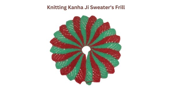 Knitting Kanha Ji Sweaters Frill.