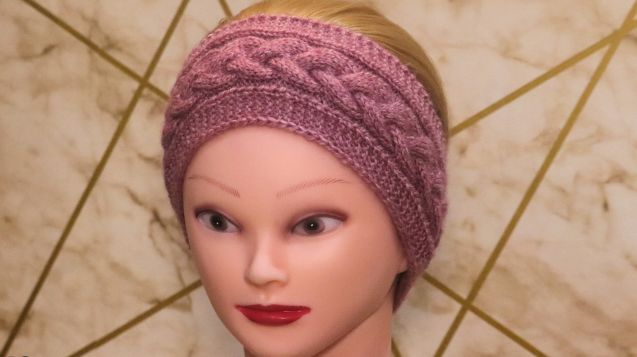 Braided Knit Headband Free Pattern