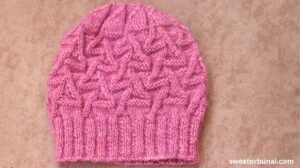Free Brain Hat Knitting Pattern With Straight Needles - Sweater Bunai ...