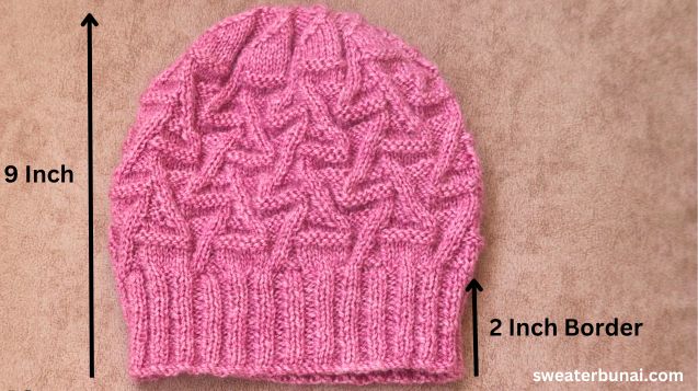 Measurement Hat Knitting Pattern