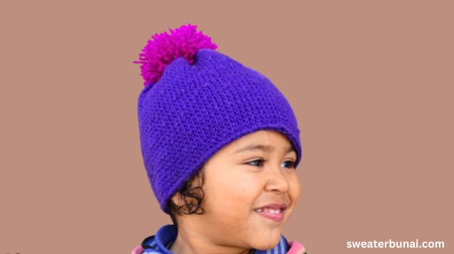 Adorable Baby Crochet Cap with Loop Yarn