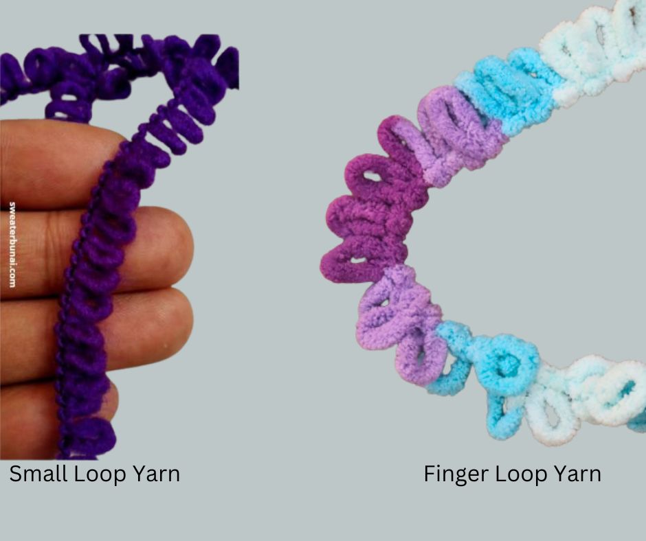 types of loop yarn