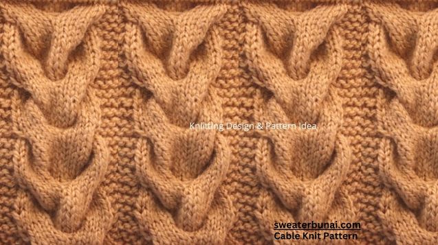 Horseshoe Cable Knitting Stitch Pattern