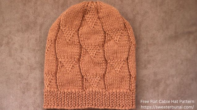 Sunayana’s Free Flat Cable Hat Pattern – Perfect for All Knitters